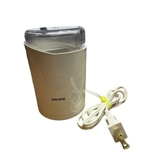 Krups Model 208 Electric Spice and Coffee Grinder With Stainless Steel Cutter